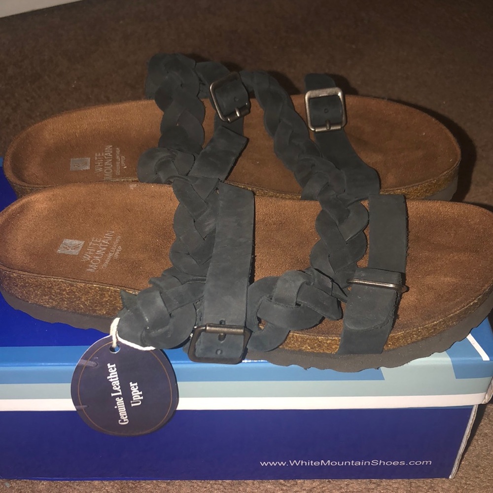 Brand new leather sandals